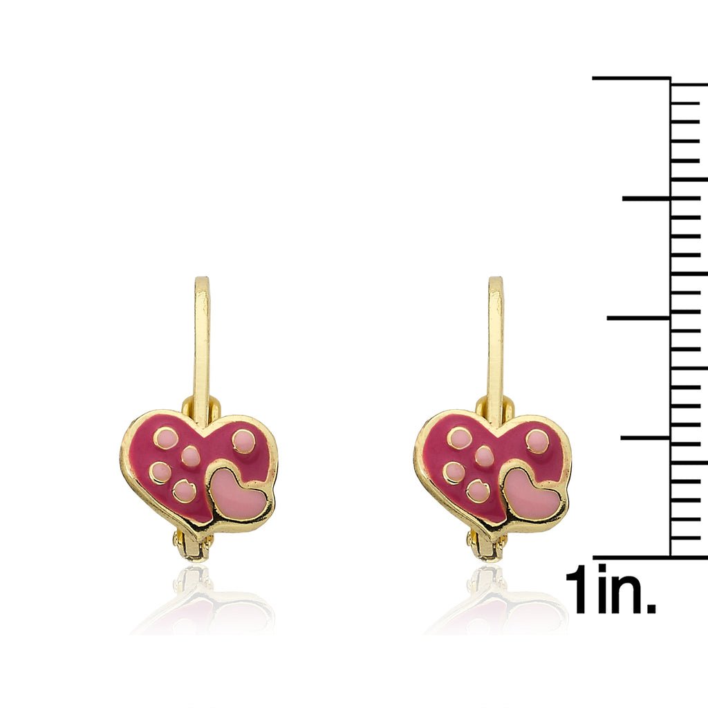 Heart in Heart Earring