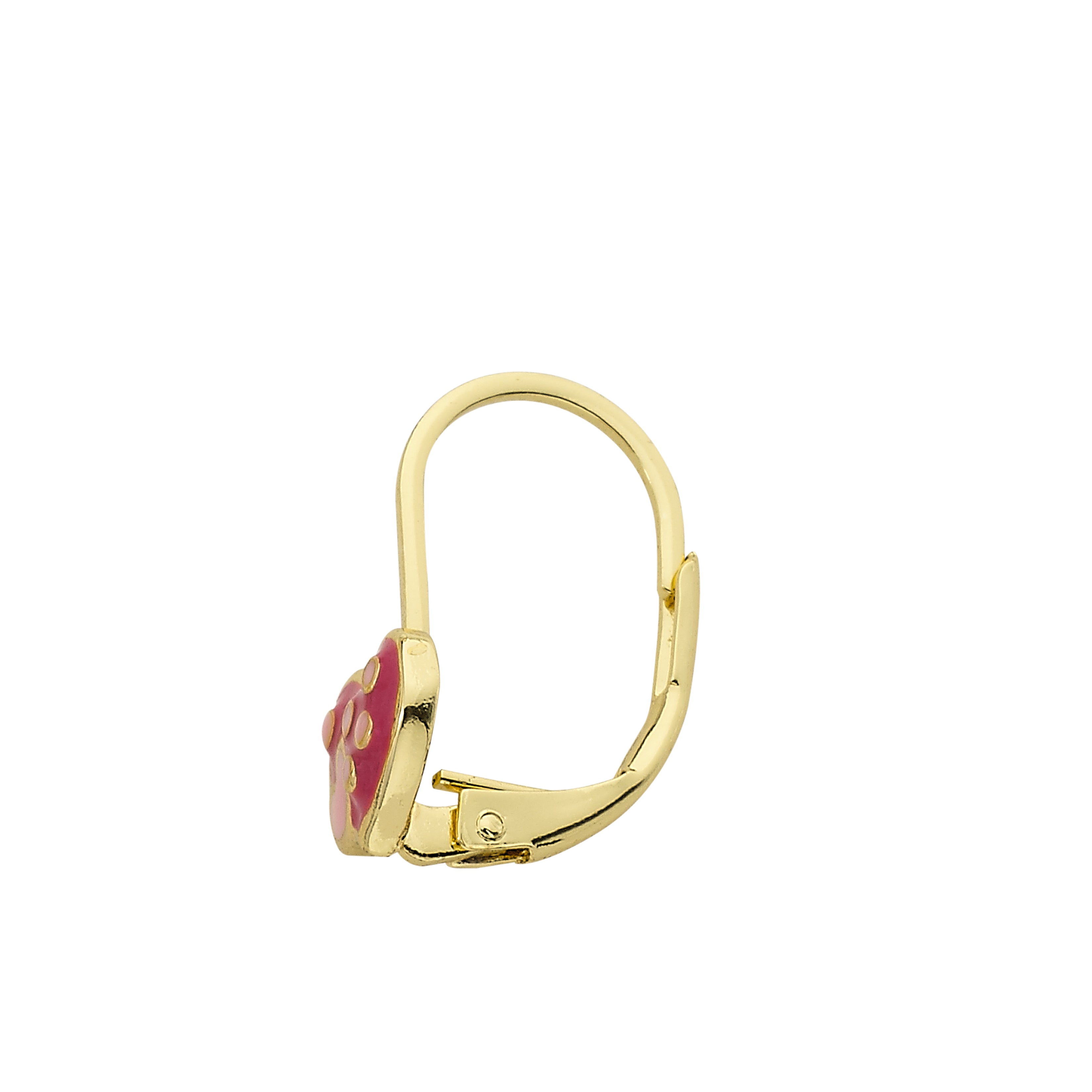 Heart in Heart Earring