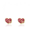 Heart in Heart Stud Earring