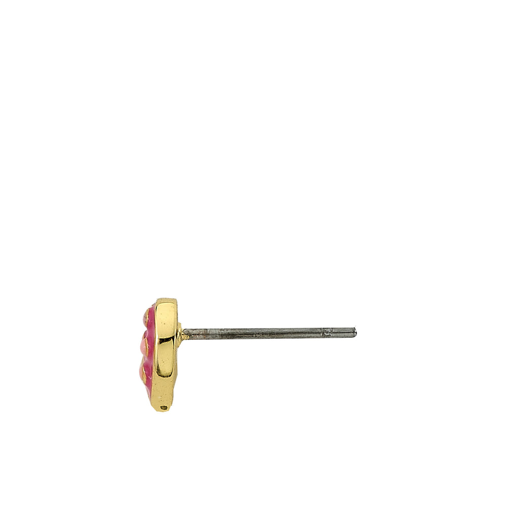 Heart in Heart Stud Earring