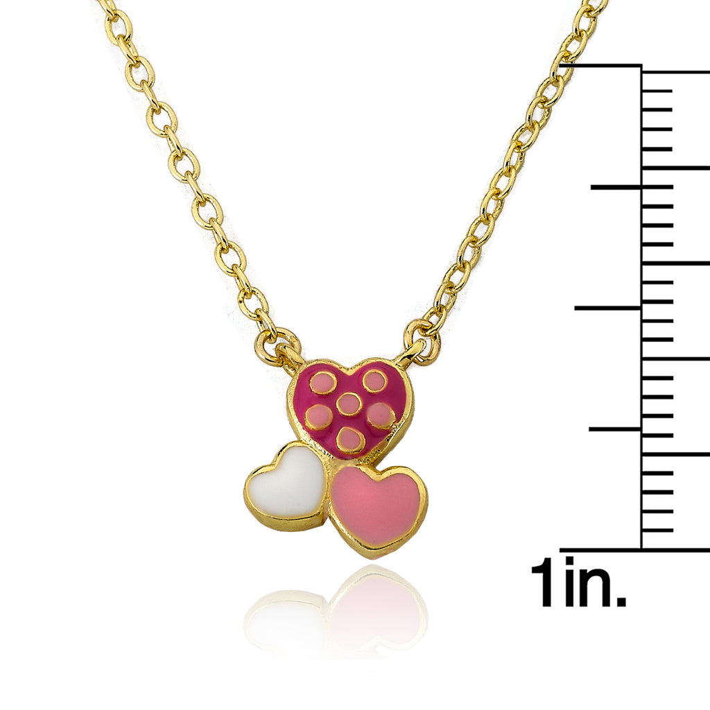 Triple Heart Necklace