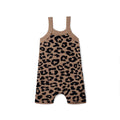 Leopard Baby Knit Playsuit