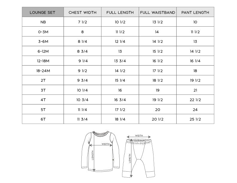 Boy's Long Sleeve Lounge Set
