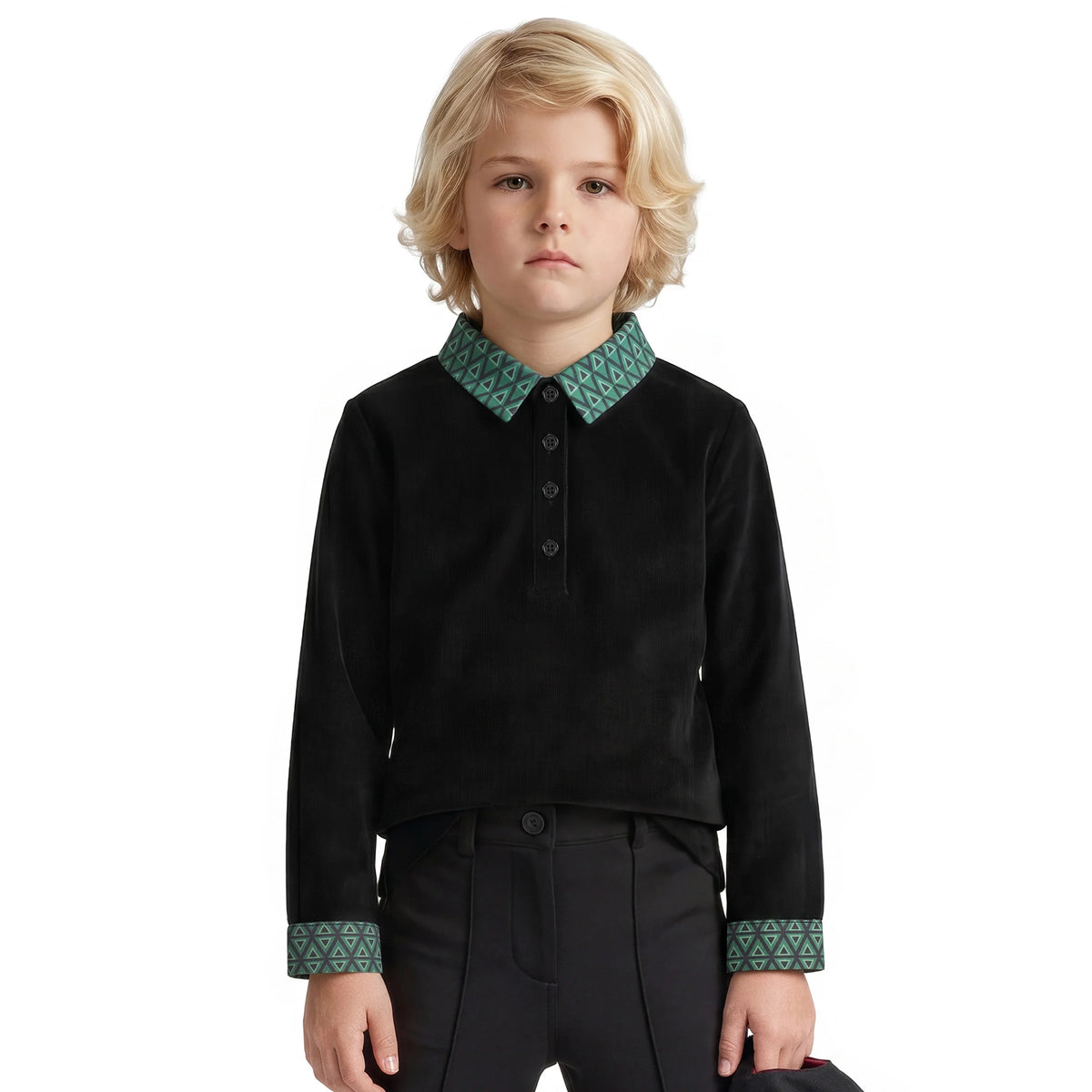 Corduroy Geometric Shirt