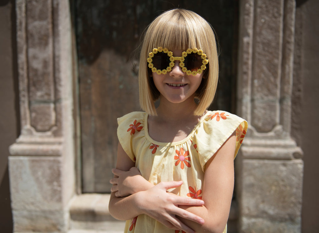 Flower Power Linen Dress