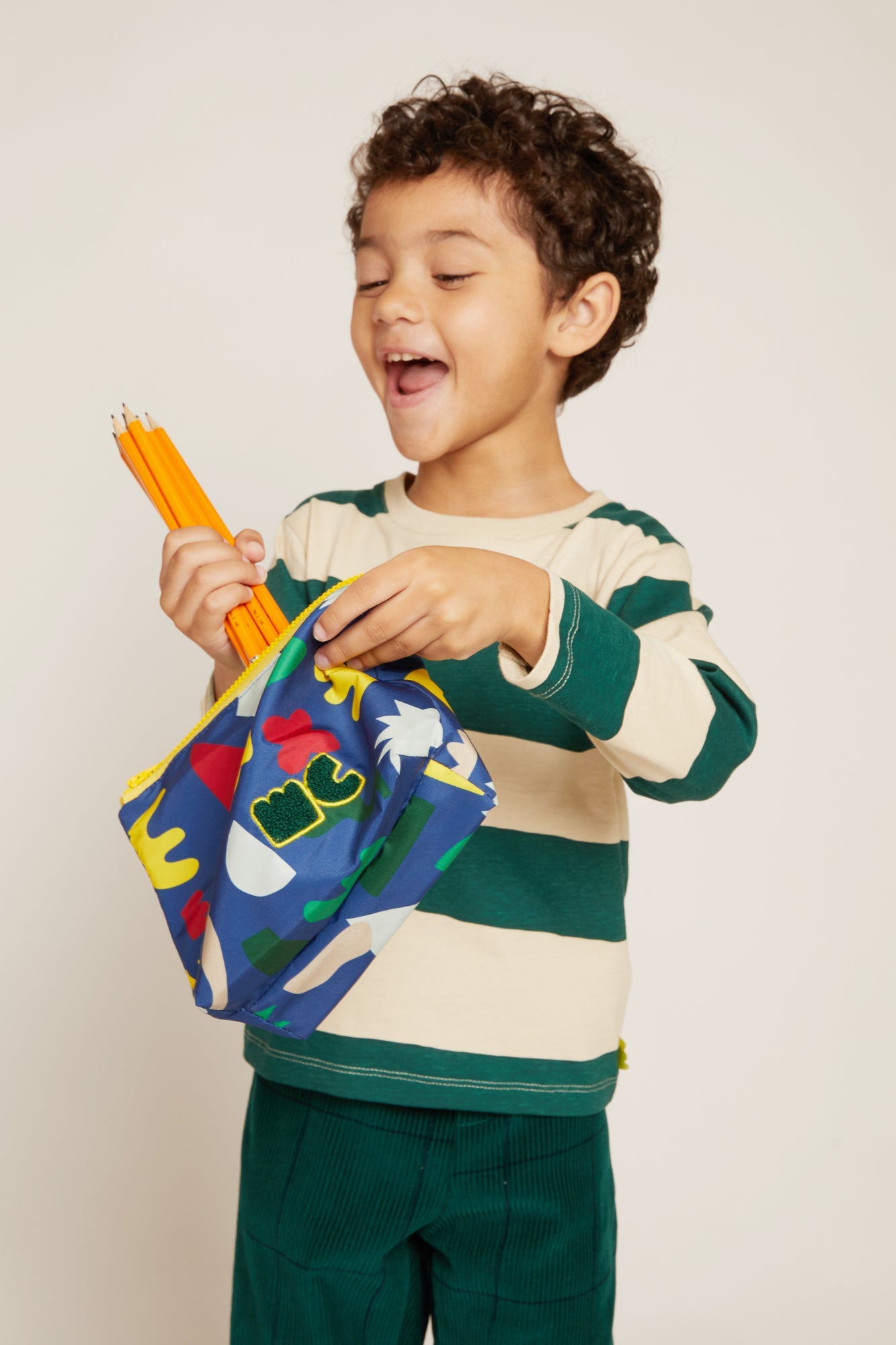Mon Coeur Recycled Zipper Pouch