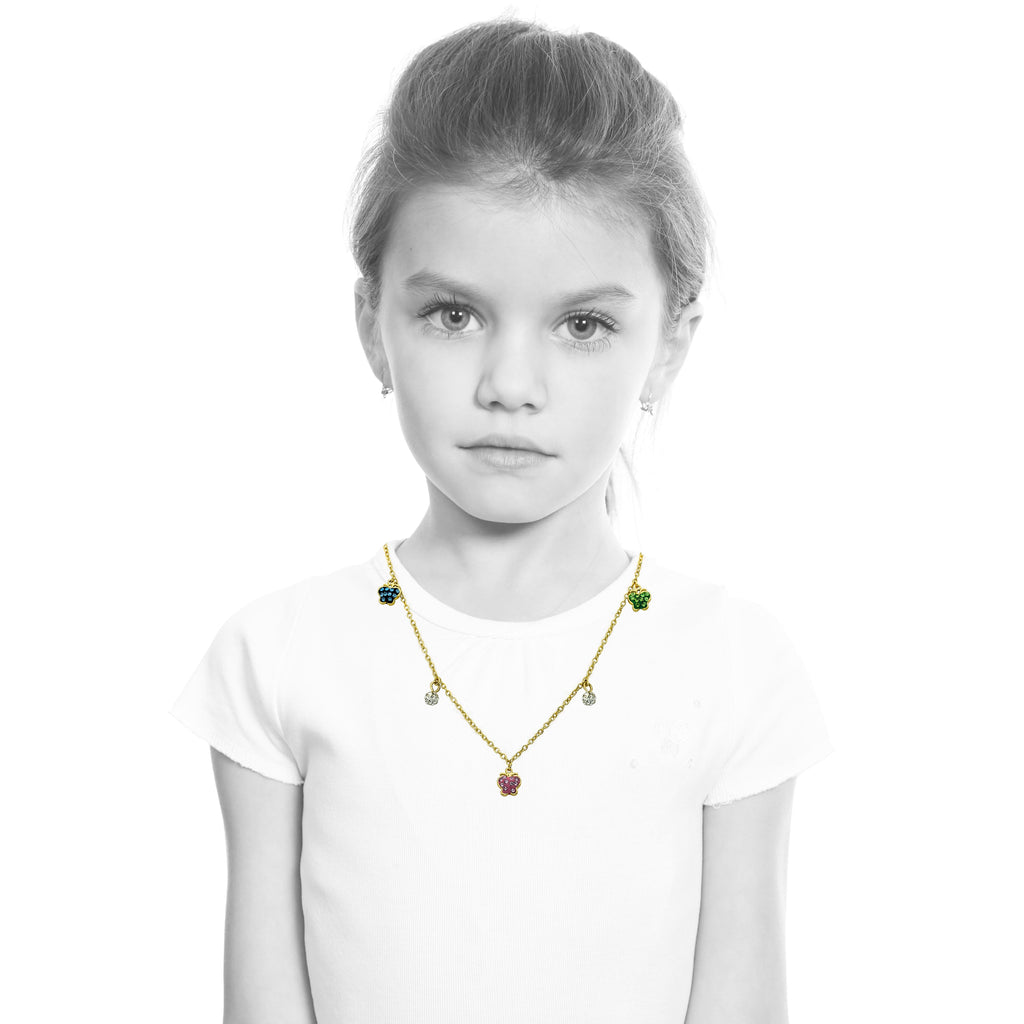 Butterfly Dangle Necklace