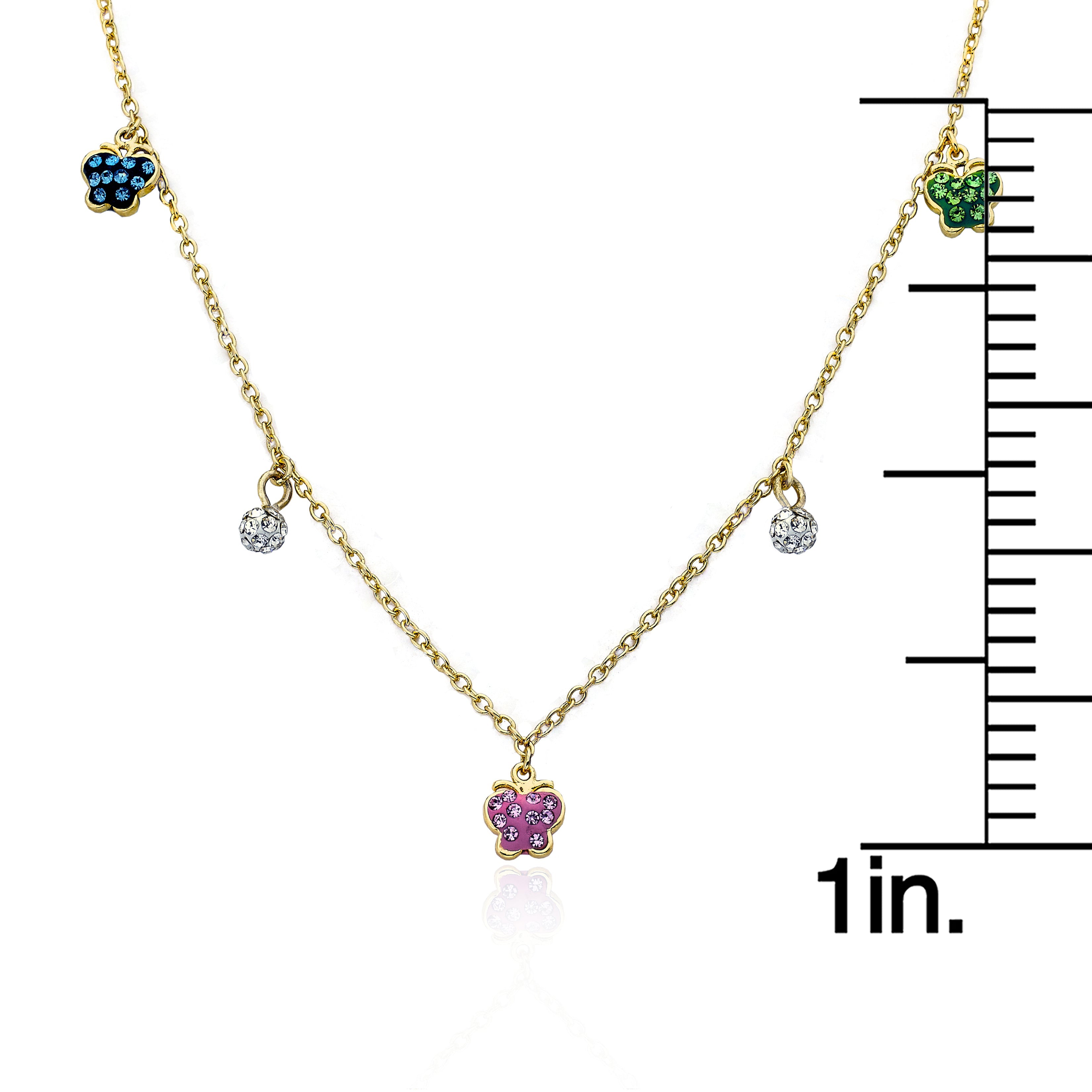 Butterfly Dangle Necklace