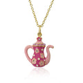 Crystal Tea Pot Necklace
