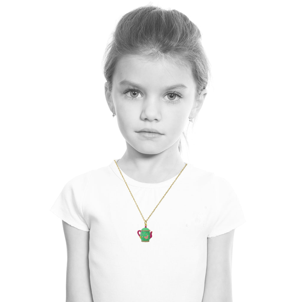 Tea Pot Necklace