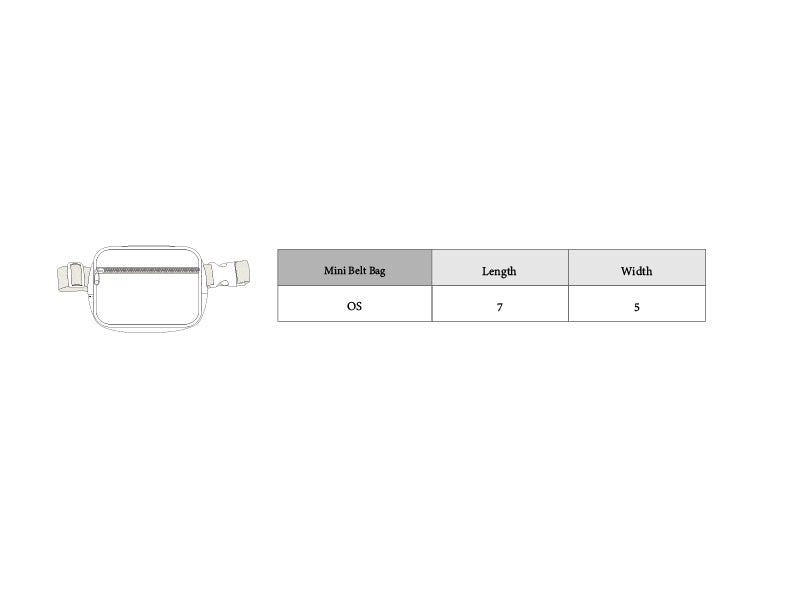 Girl's Mini Belt Bag