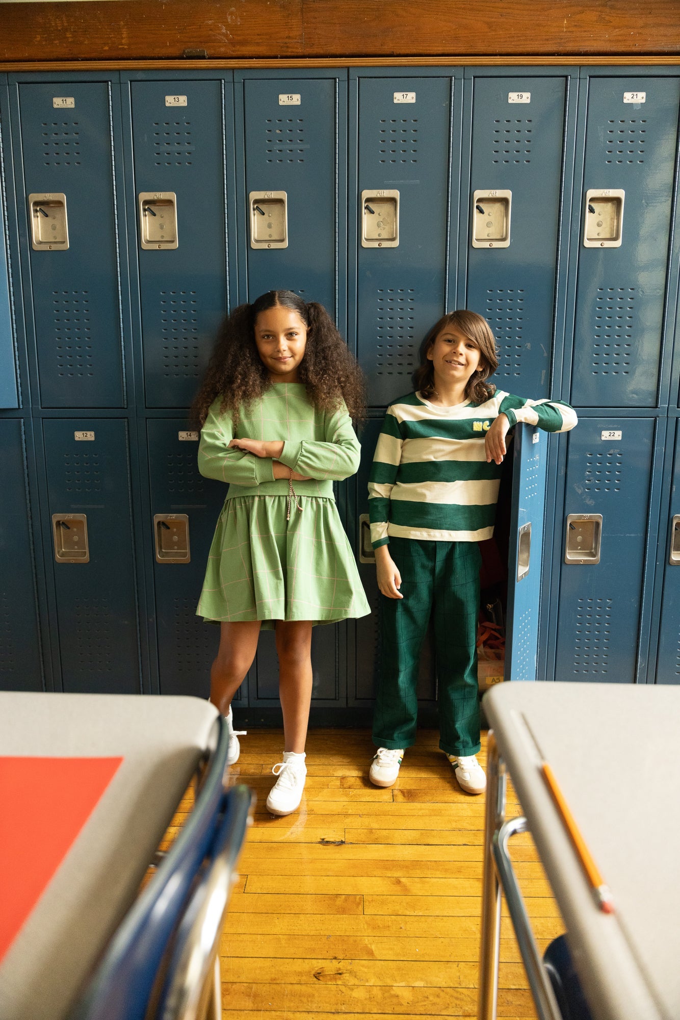 Green Rugby Stripe T-Shirt