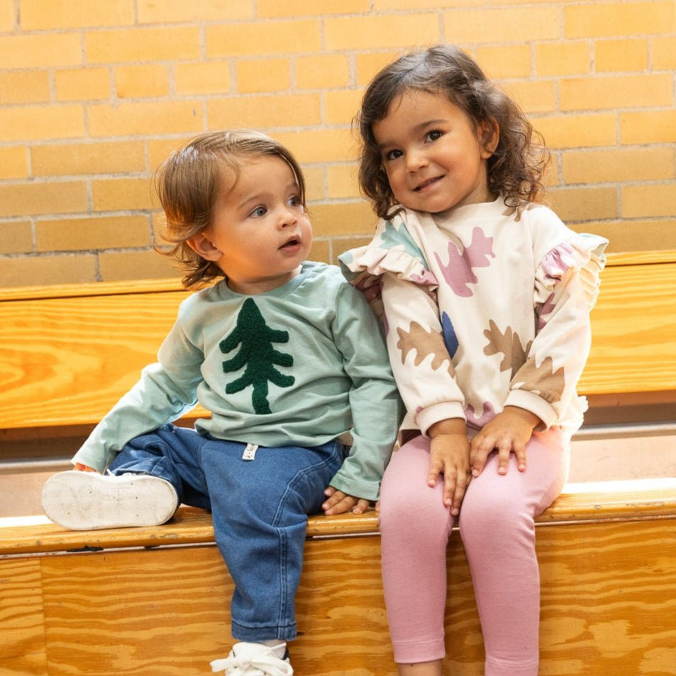 Autumn Ruffle Sweatshirt