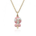 Swirl Lollipop Necklace
