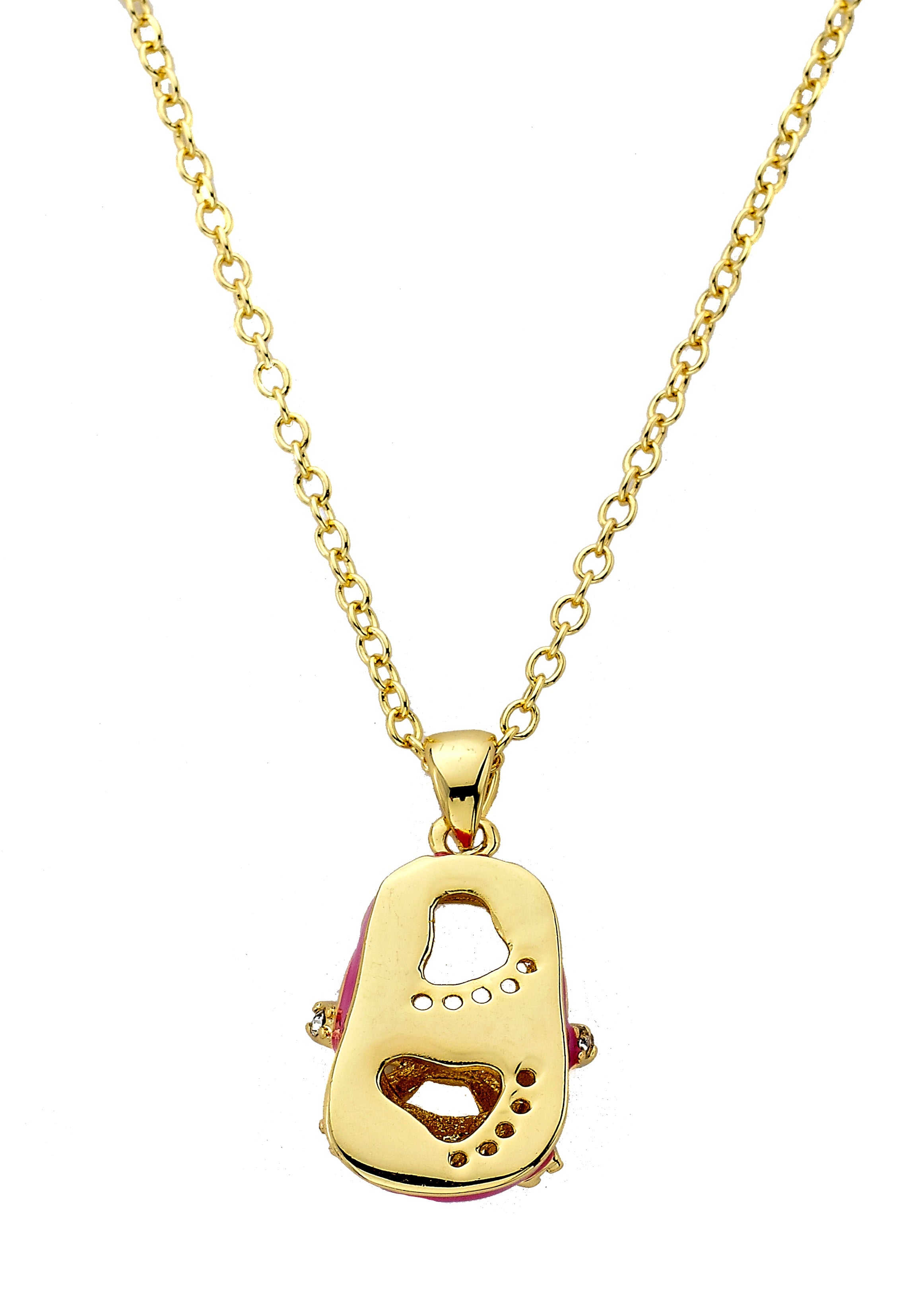 SHOEBSESSED Bow Baby Shoe Necklace