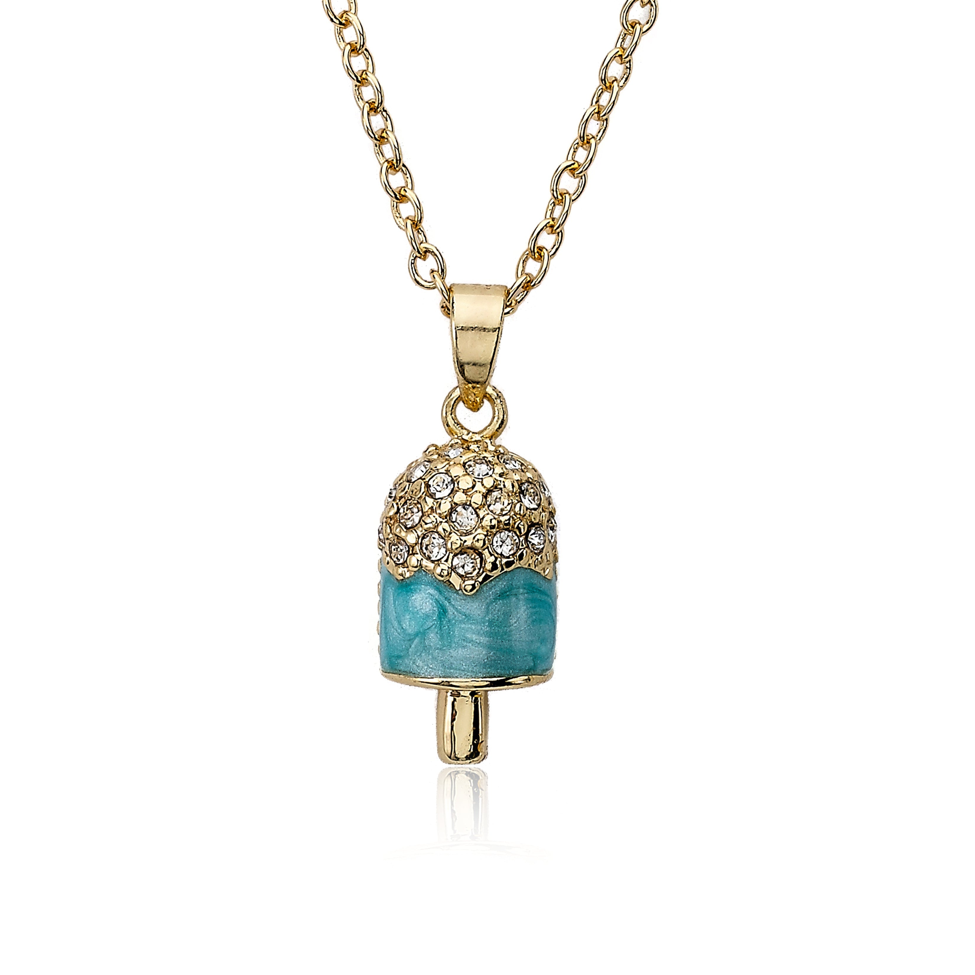 Crystal Ice Cream Necklace