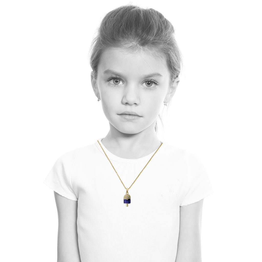 Crystal Ice Cream Necklace