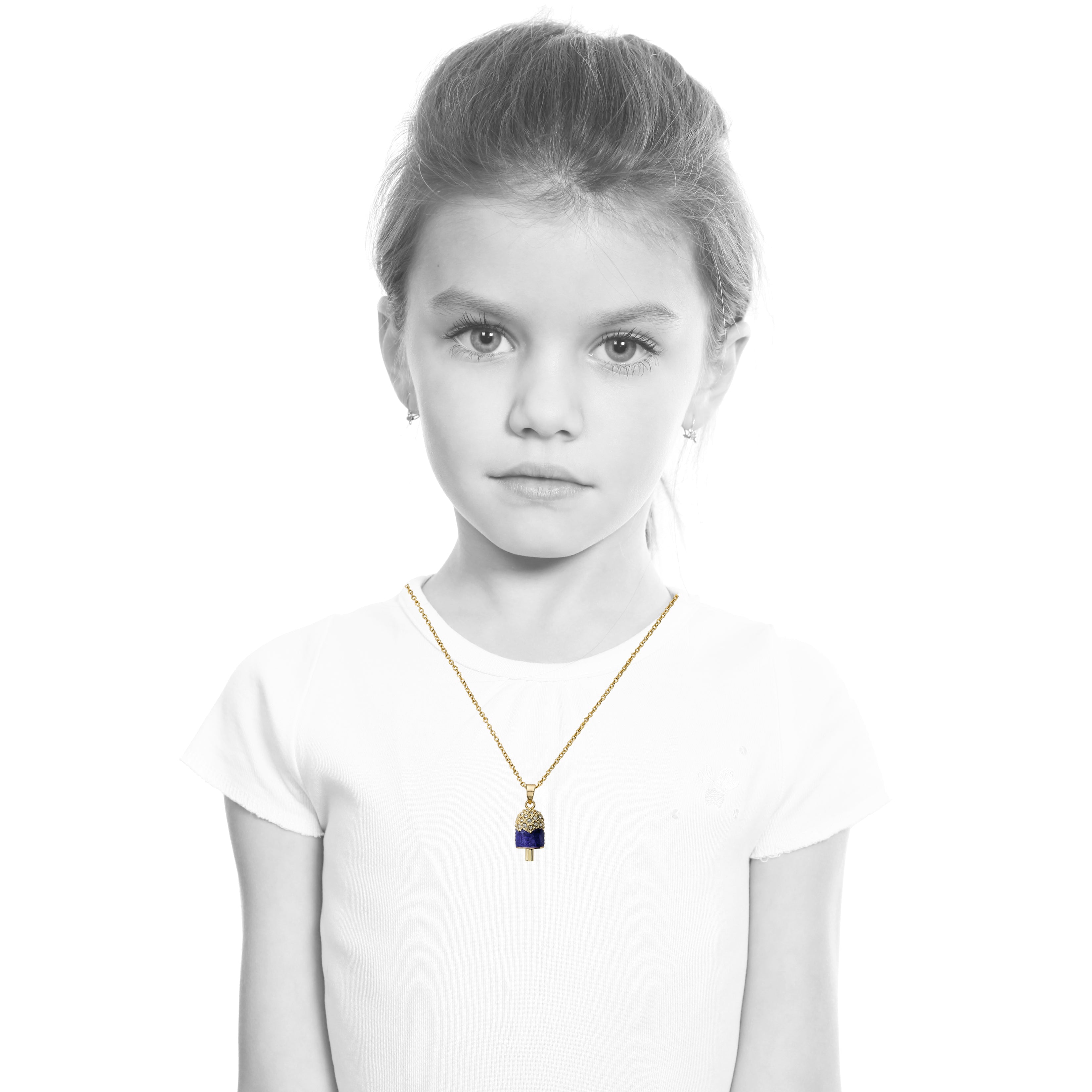 Crystal Ice Cream Necklace