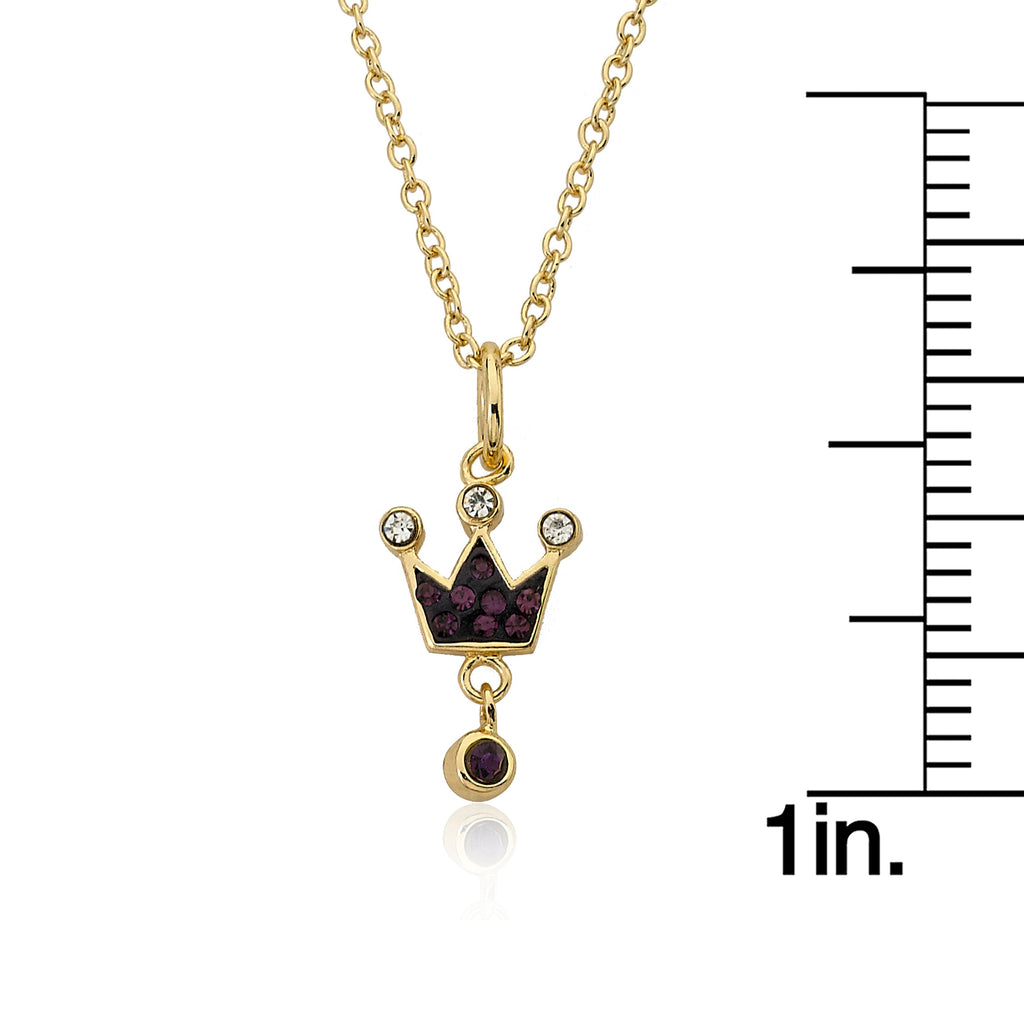 Pretty Princess Crown Necklace