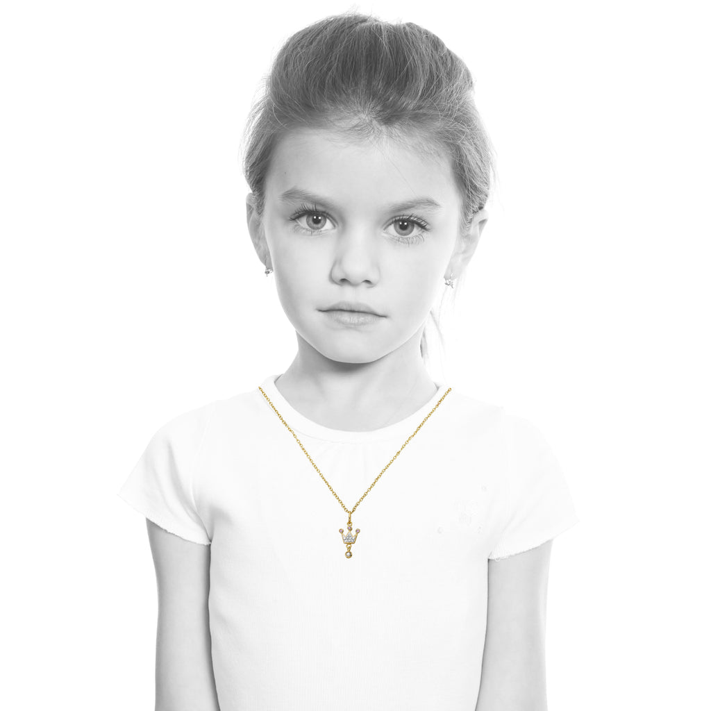 Pretty Princess Crown Necklace