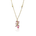 Cat Eye Cluster Necklace