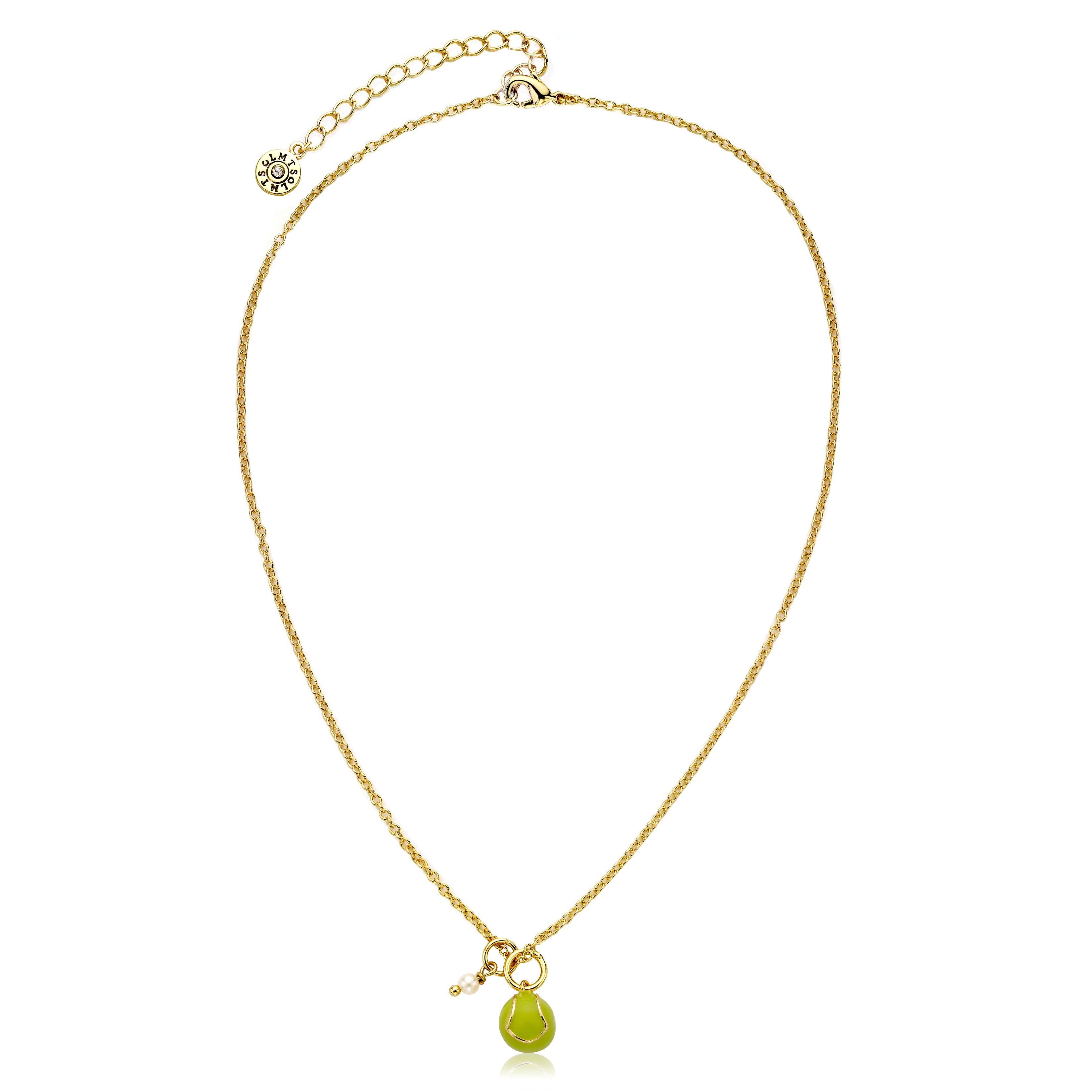 Tennis Ball Necklace