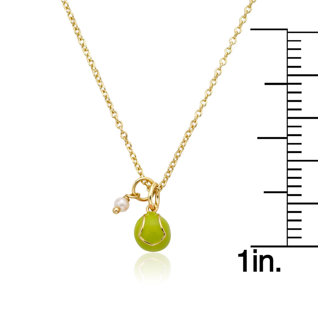 Tennis Ball Necklace