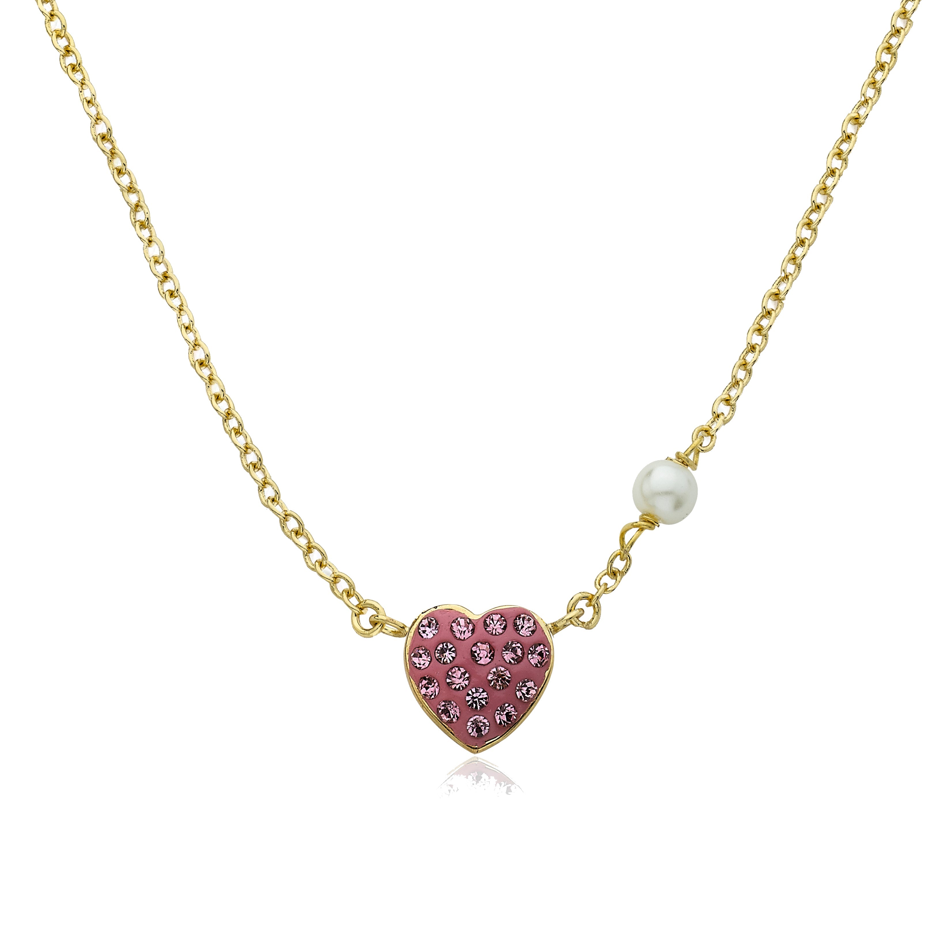Crystal Heart Necklace