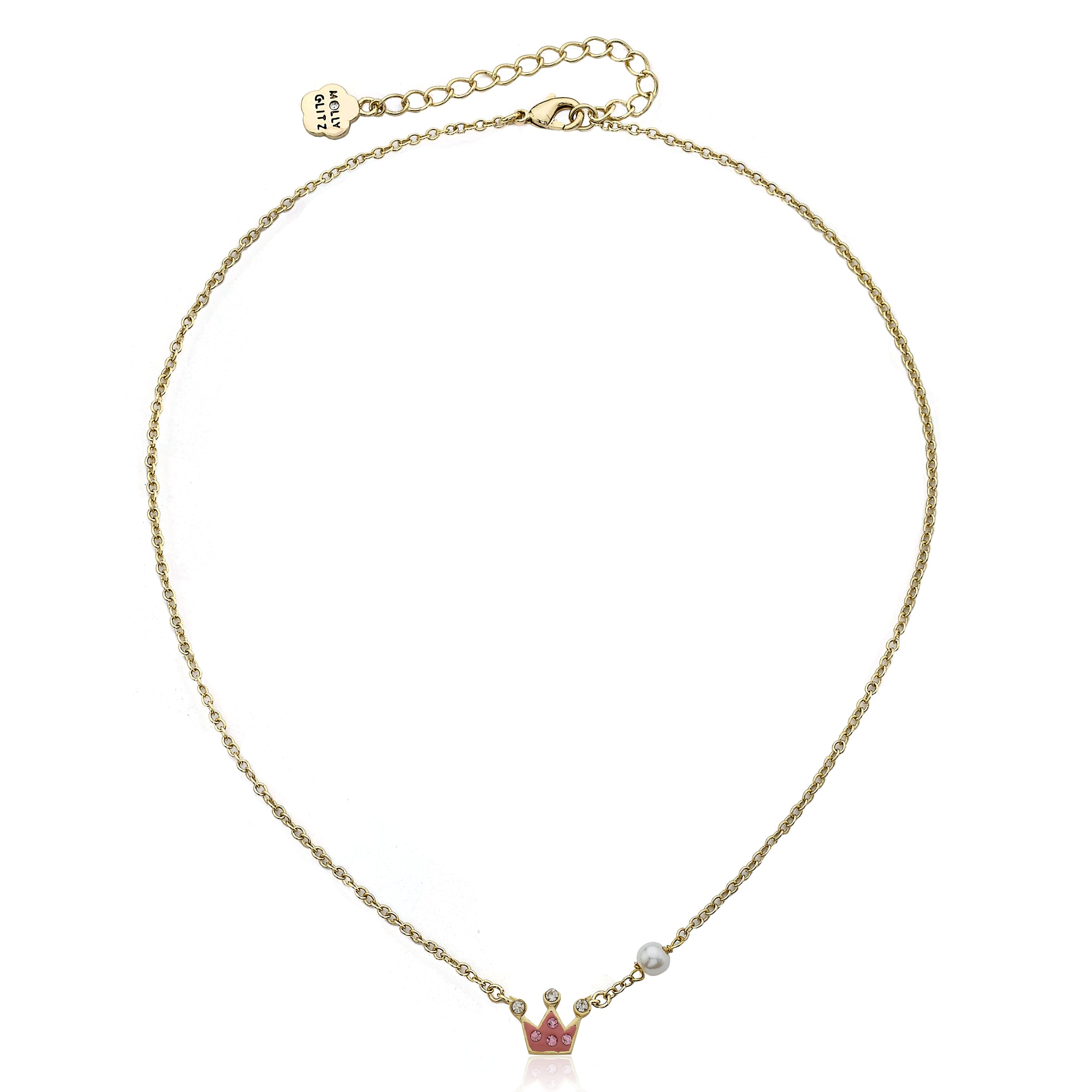 Crystal Crown Necklace