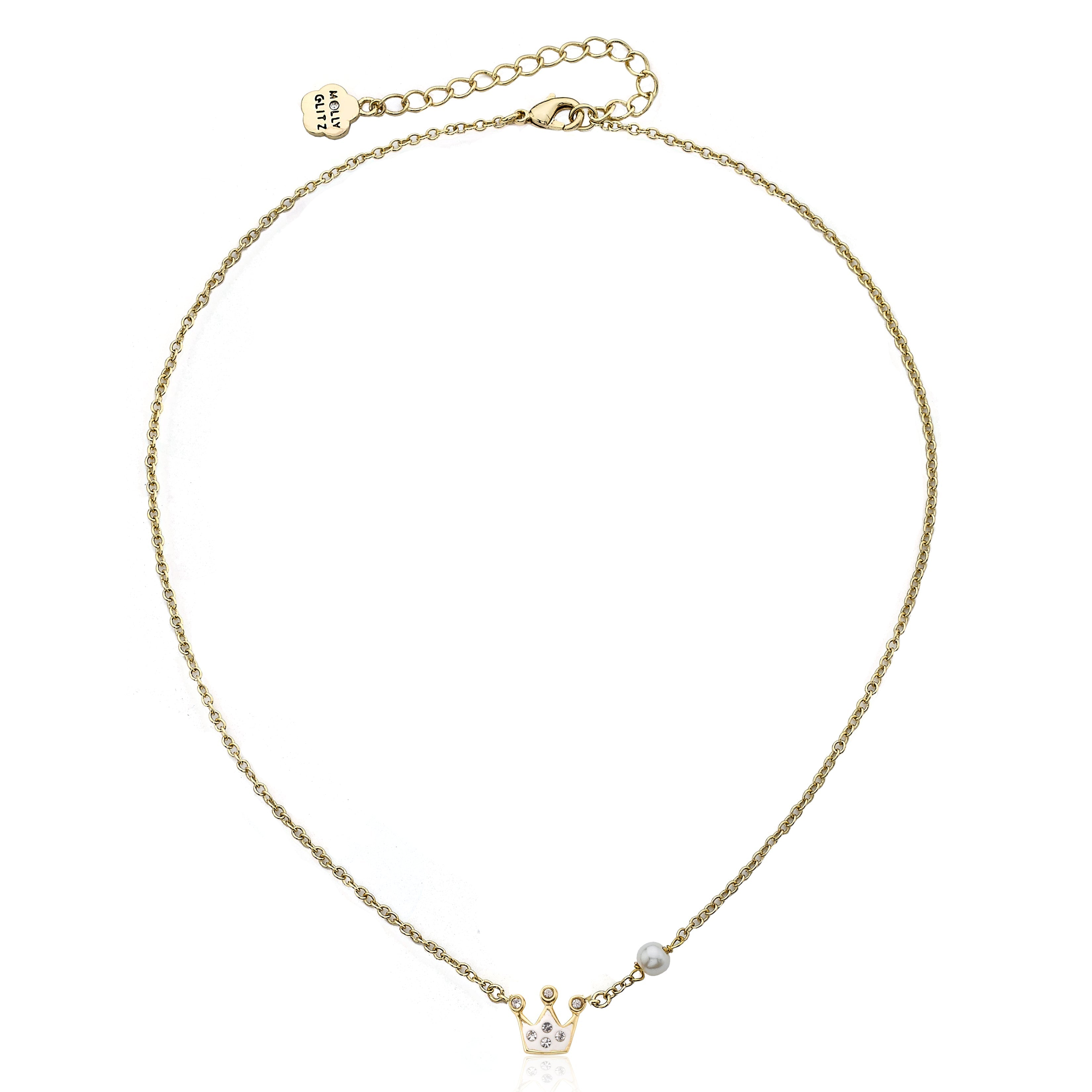 Crystal Crown Necklace