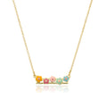 Flower Bar Necklace