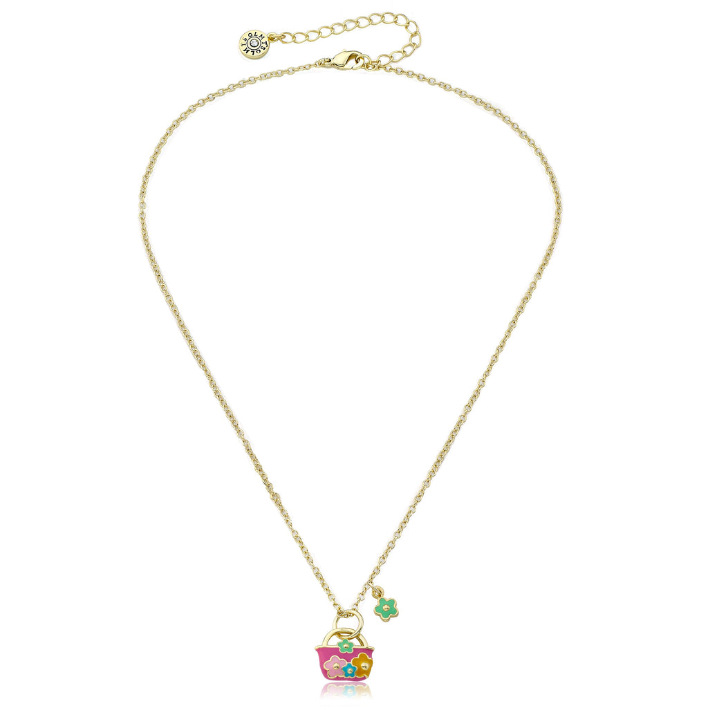 Flower Purse Necklace