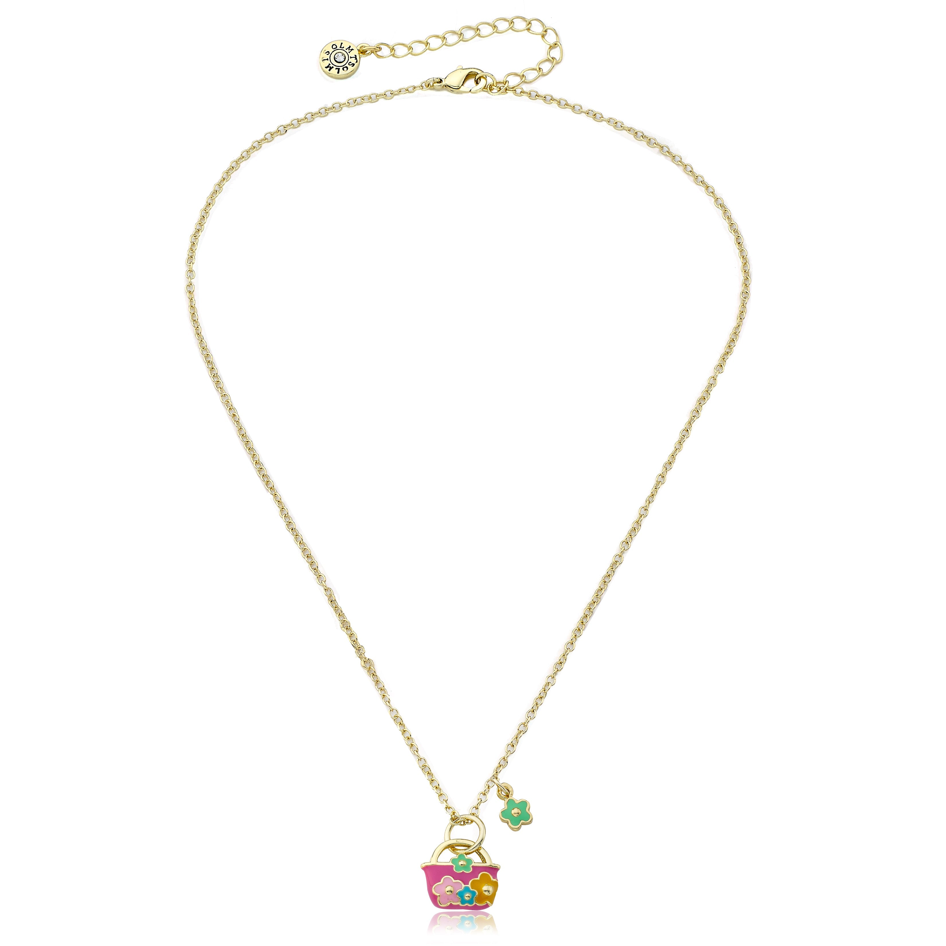 Flower Purse Necklace