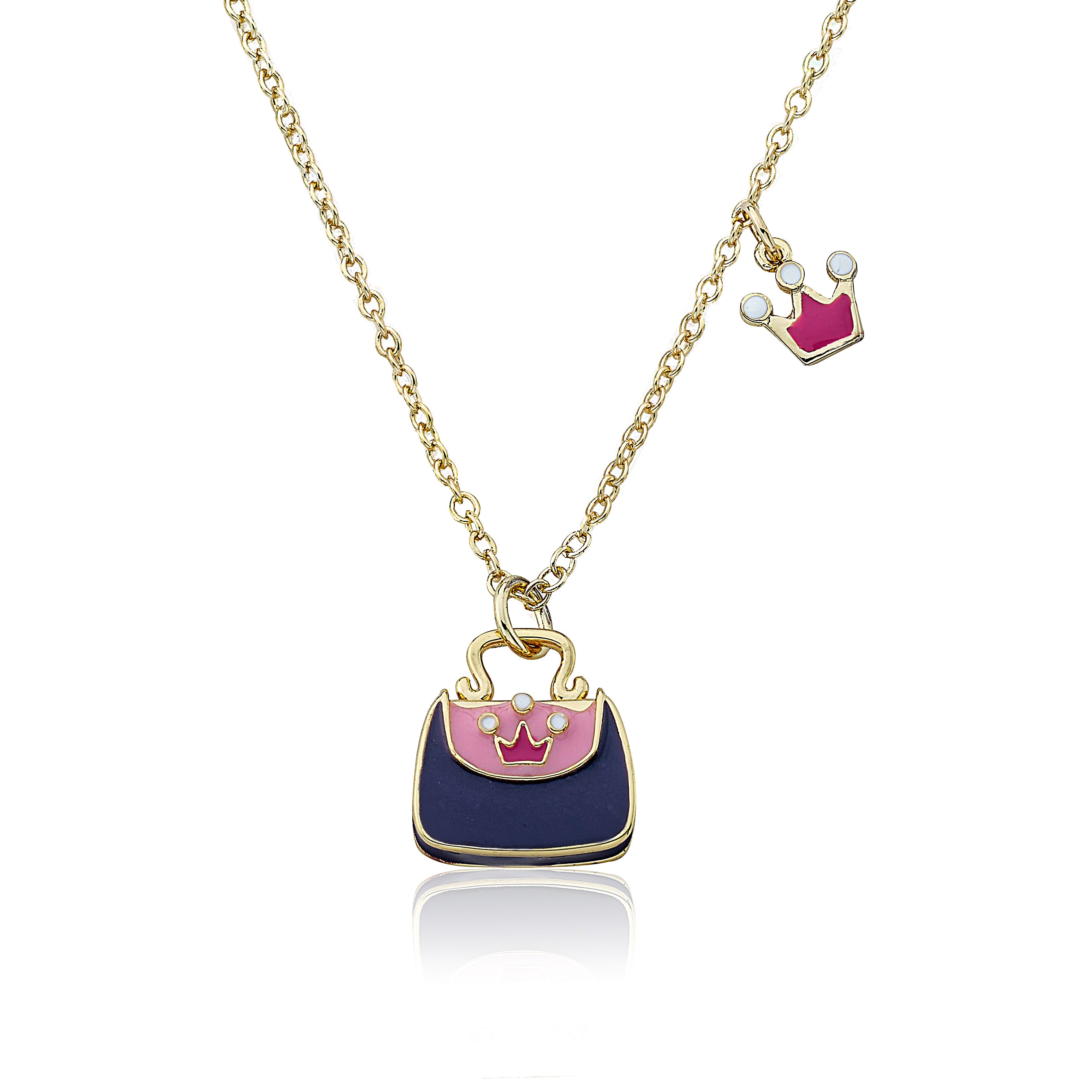 Purple Purse Necklace