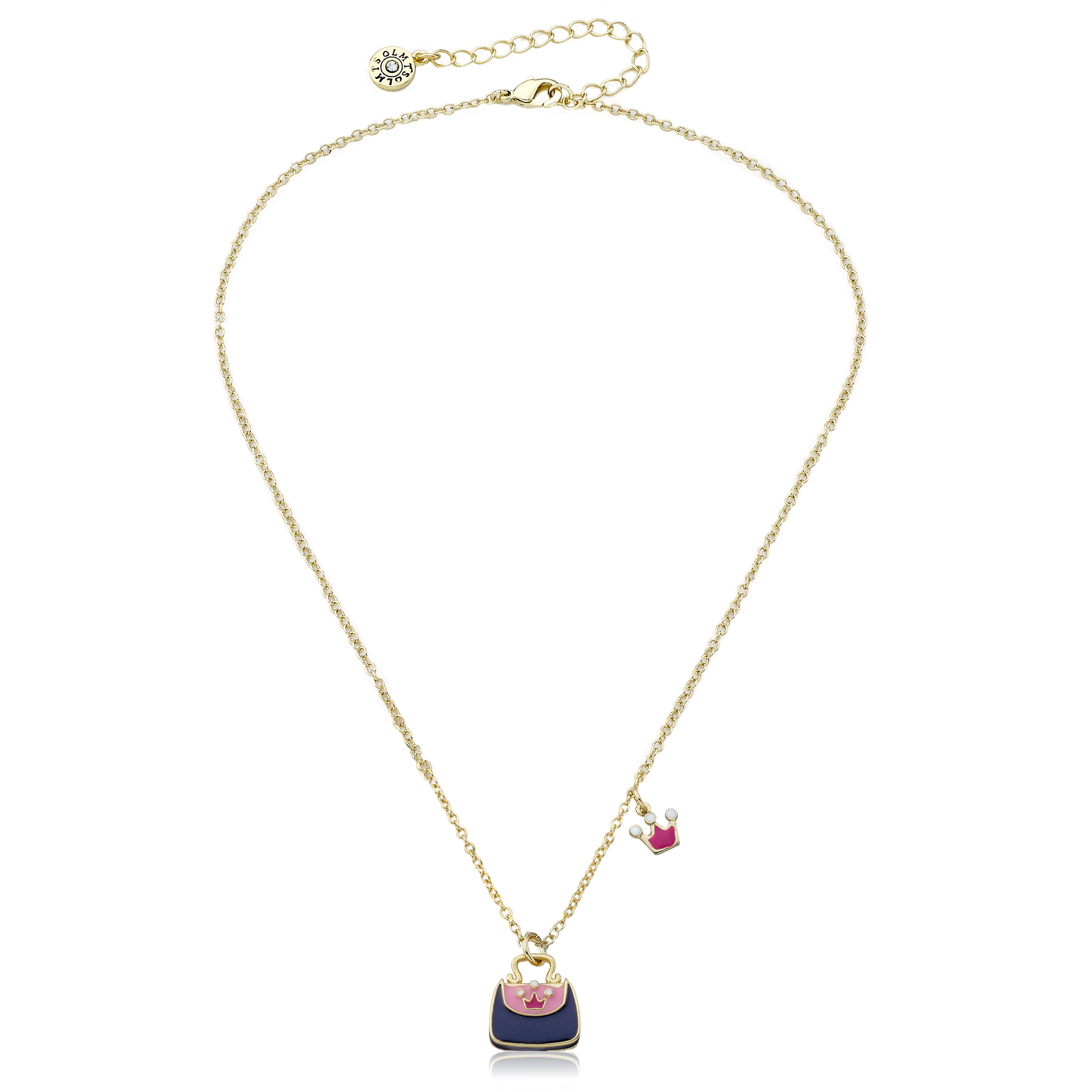 Purple Purse Necklace