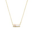Flower Bar Necklace