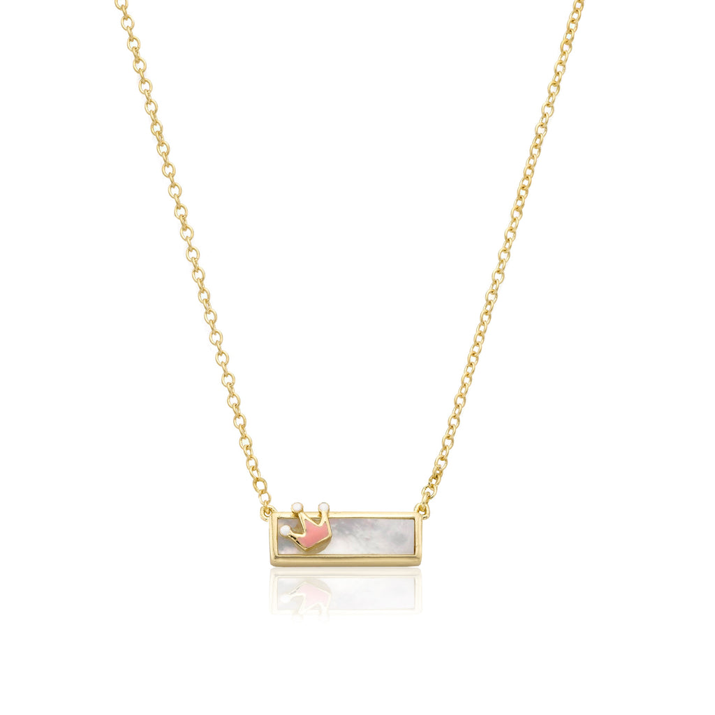 Crown Bar Necklace