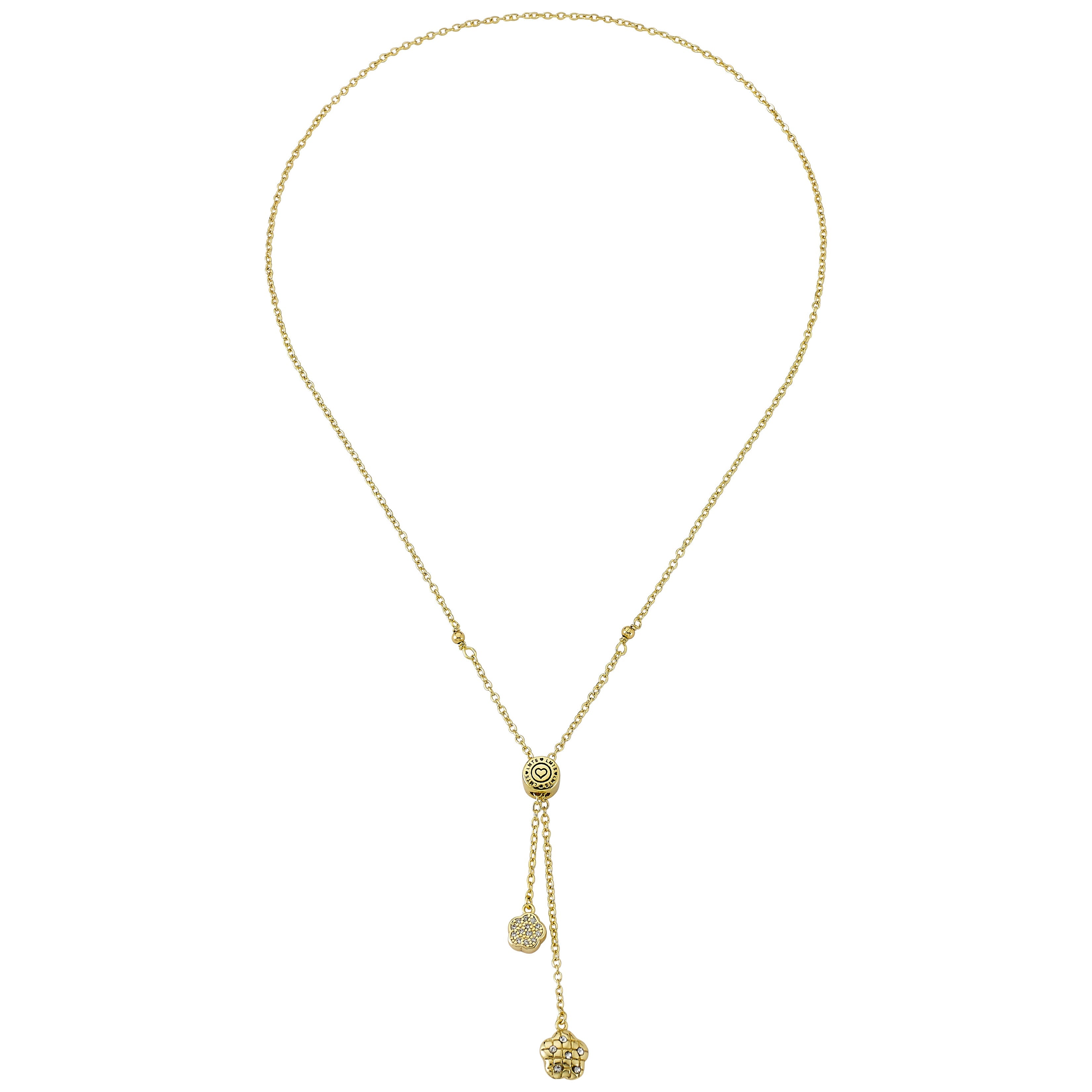 Flower Lariat Necklace