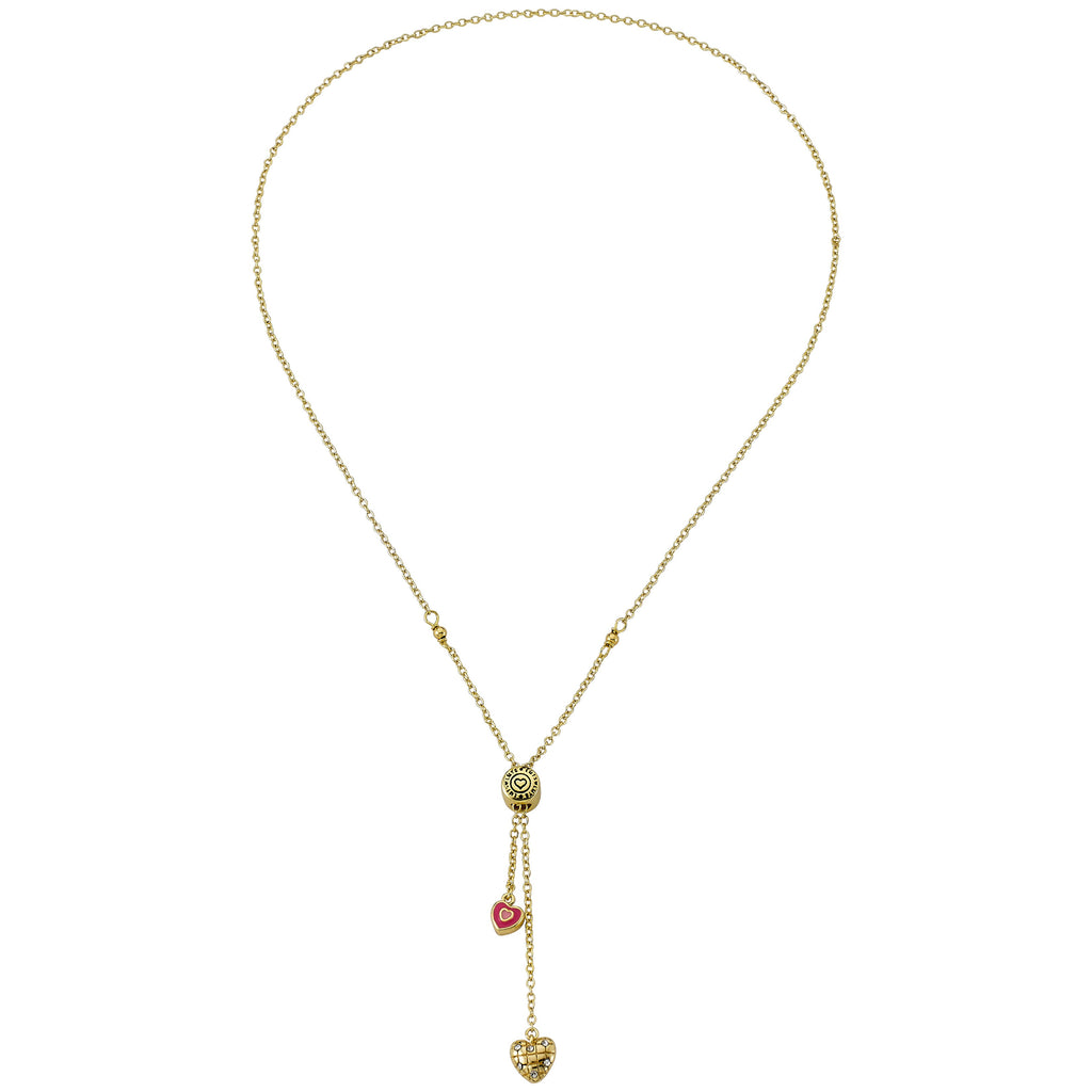 Heart Lariat Necklace