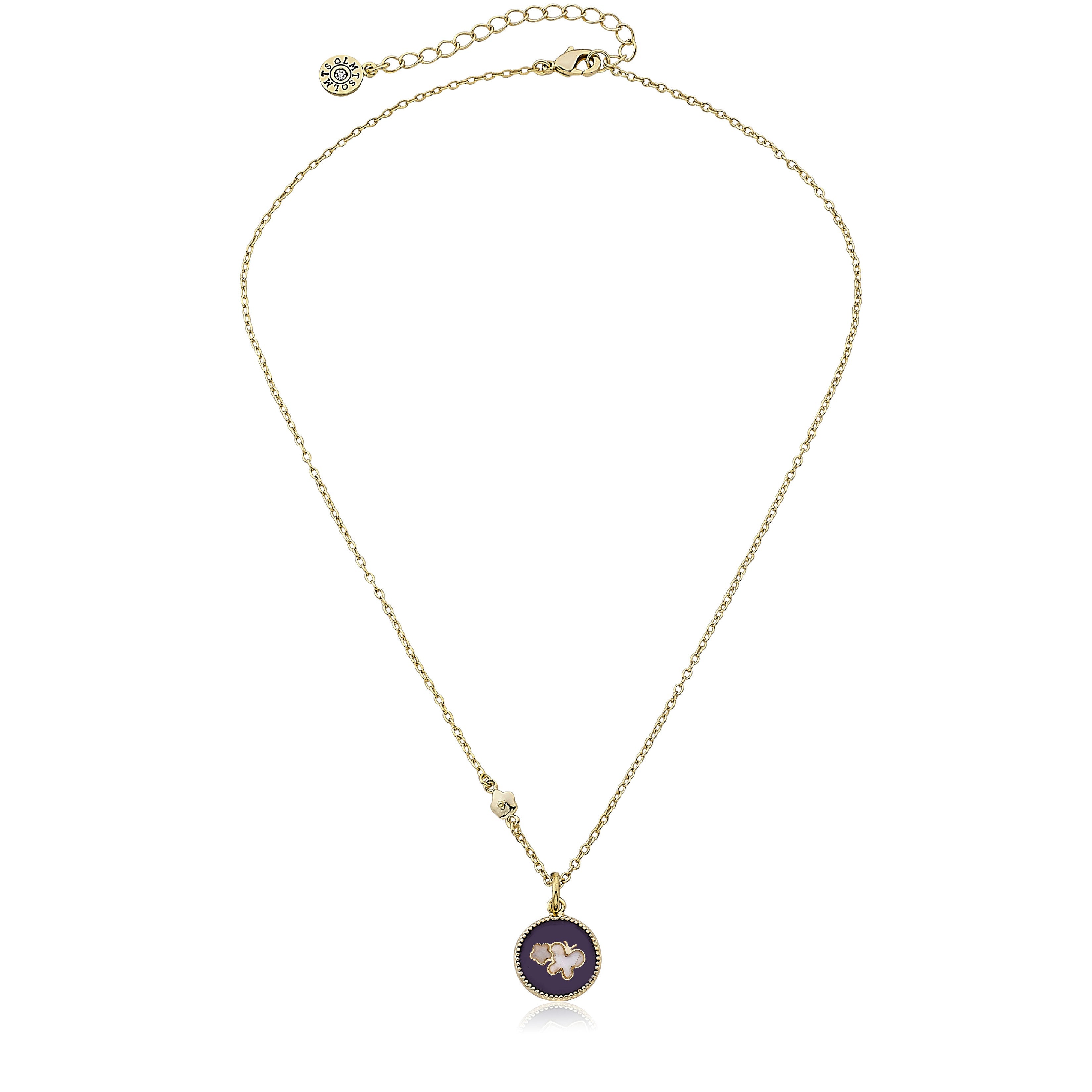 Enamel Butterfly Necklace