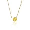 Glitter Girl Opal Smile Necklace