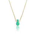 Glitter Girl Pineapple Necklace
