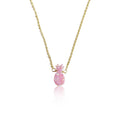 Glitter Girl Pineapple Necklace