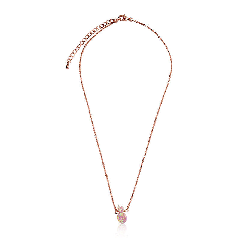 Glitter Girl Pineapple Necklace