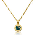 Enamel Butterfly Necklace
