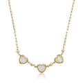 Mother of Pearl Heart Necklace
