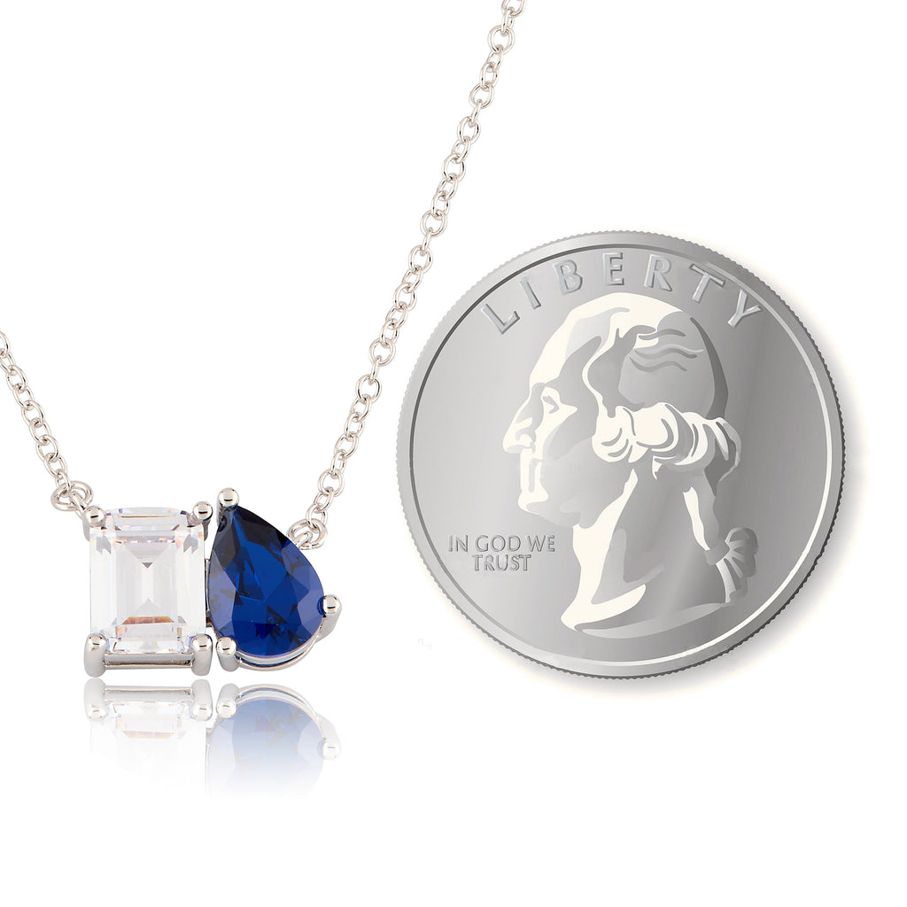 Riccova Classic Me & You Solitaire Necklace