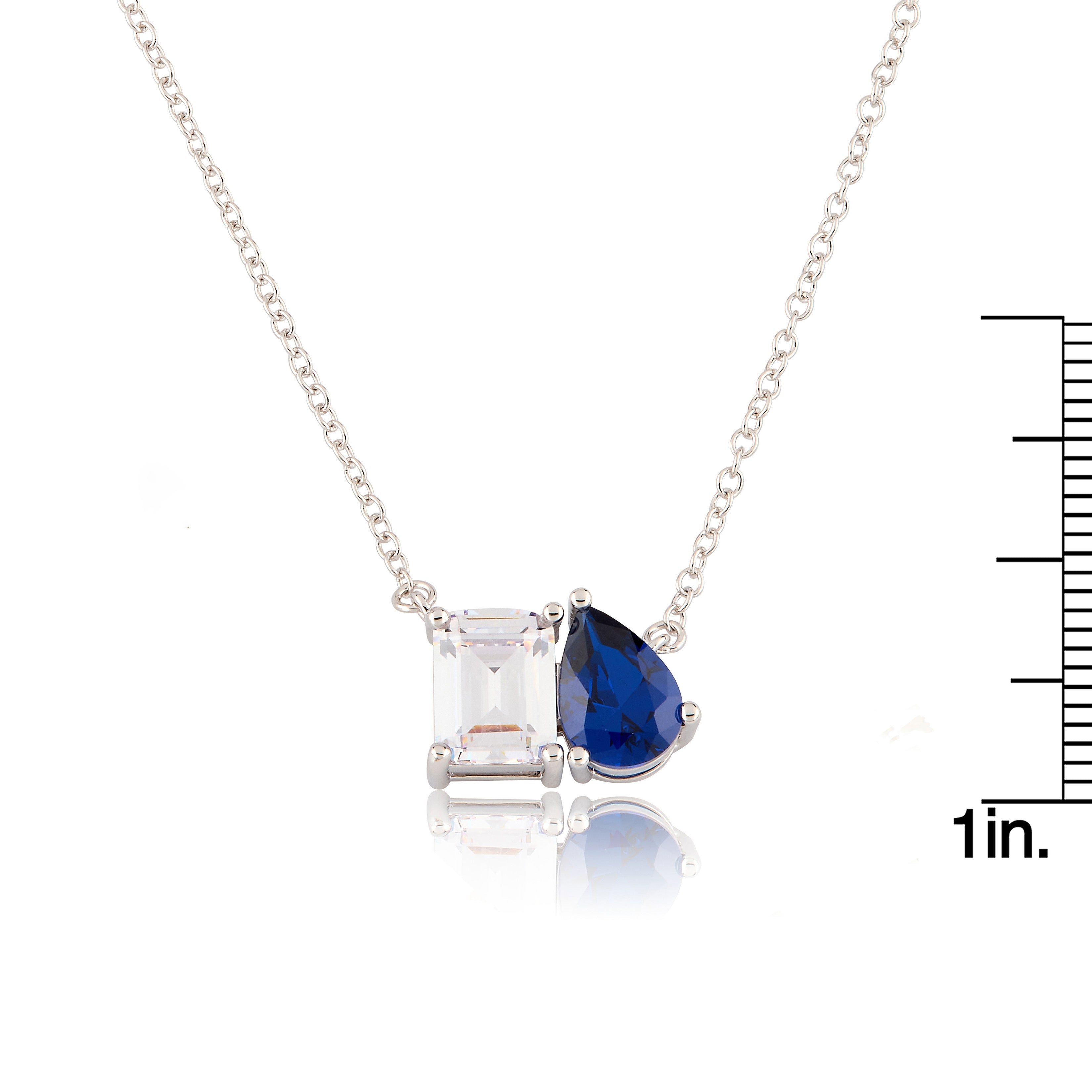 Riccova Classic Me & You Solitaire Necklace