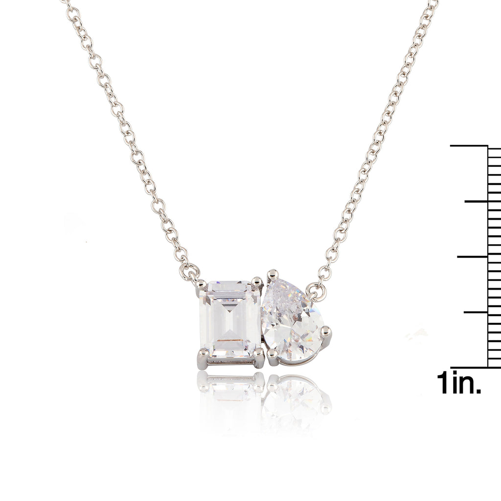Riccova Classic Me & You Solitaire Necklace