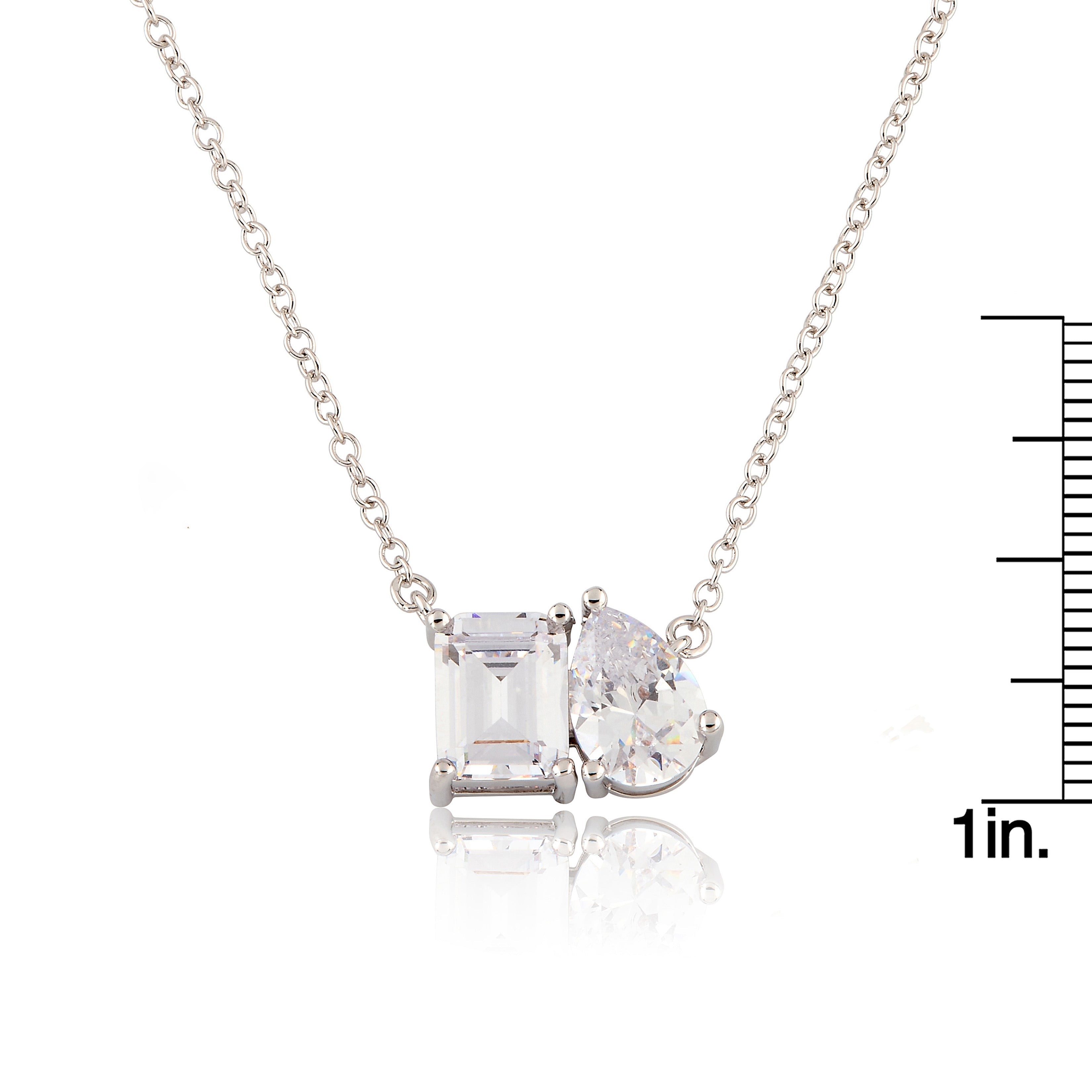 Riccova Classic Me & You Solitaire Necklace